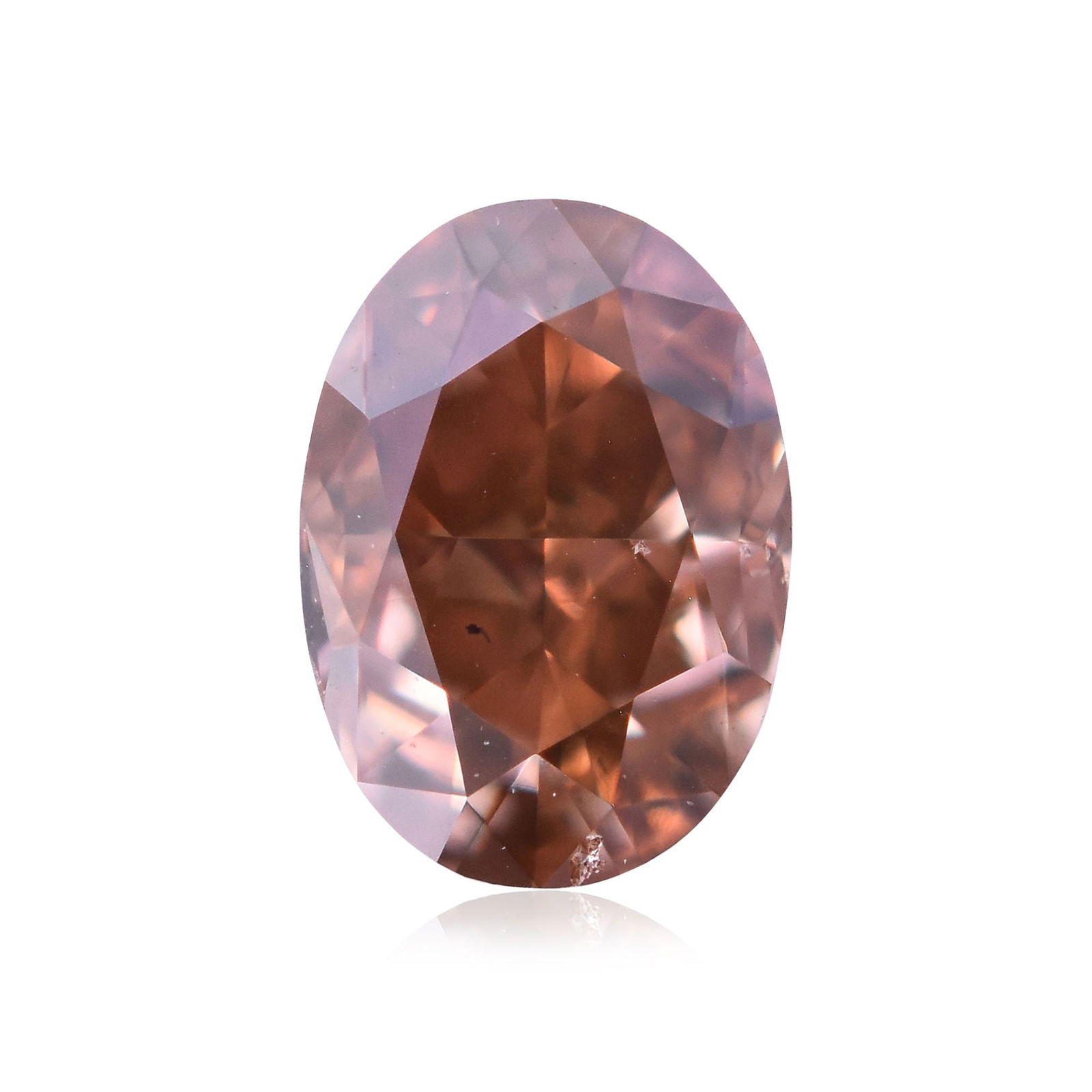 Loose Diamond - OVAL 0.24ct Fancy Deep Brown Pink VS2: Loose Diamond - OVAL 0.24ct Fancy Deep Brown Pink VS2 Source: Natural Shape: OVAL Carats: 0.24 Color: Fancy Deep Brown Pink Certification: GIA Video: