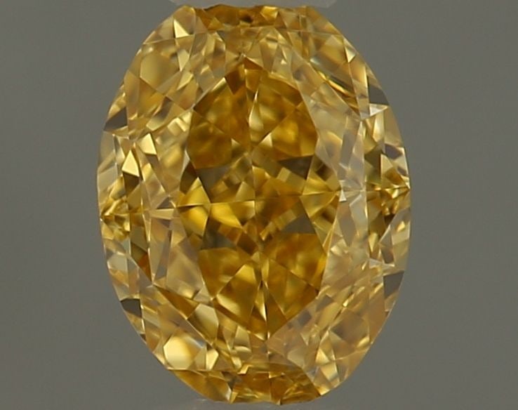 Loose Diamond - OVAL 0.35ct Fancy Intense Orangey Yellow IF: Loose Diamond - OVAL 0.35ct Fancy Intense Orangey Yellow IF Source: Natural Shape: OVAL Carats: 0.35 Color: Fancy Intense Orangey Yellow Certification: GIA Video: