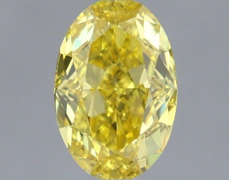 Loose Diamond - OVAL 0.51ct Fancy Vivid Yellow SI1: Loose Diamond - OVAL 0.51ct Fancy Vivid Yellow SI1 Source: Natural Shape: OVAL Carats: 0.51 Color: Fancy Vivid Yellow Certification: GIA Video: