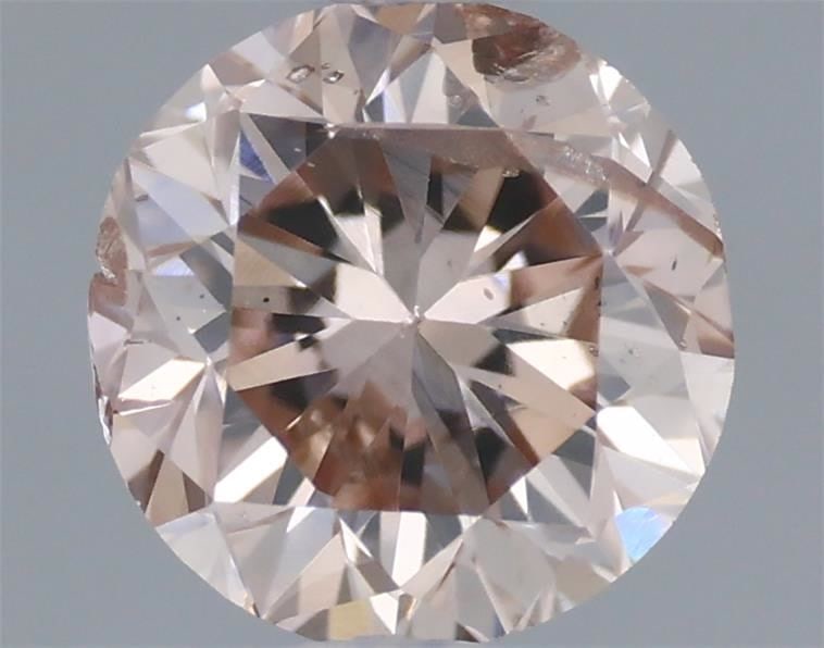 Loose Diamond - ROUND 0.47ct Fancy Pinkish Brown: Loose Diamond - ROUND 0.47ct Fancy Pinkish Brown Source: Natural Shape: ROUND Carats: 0.47 Color: Fancy Pinkish Brown Certification: GIA Video: Video Link PLEASE NOTE: Framed, Large, or heavy