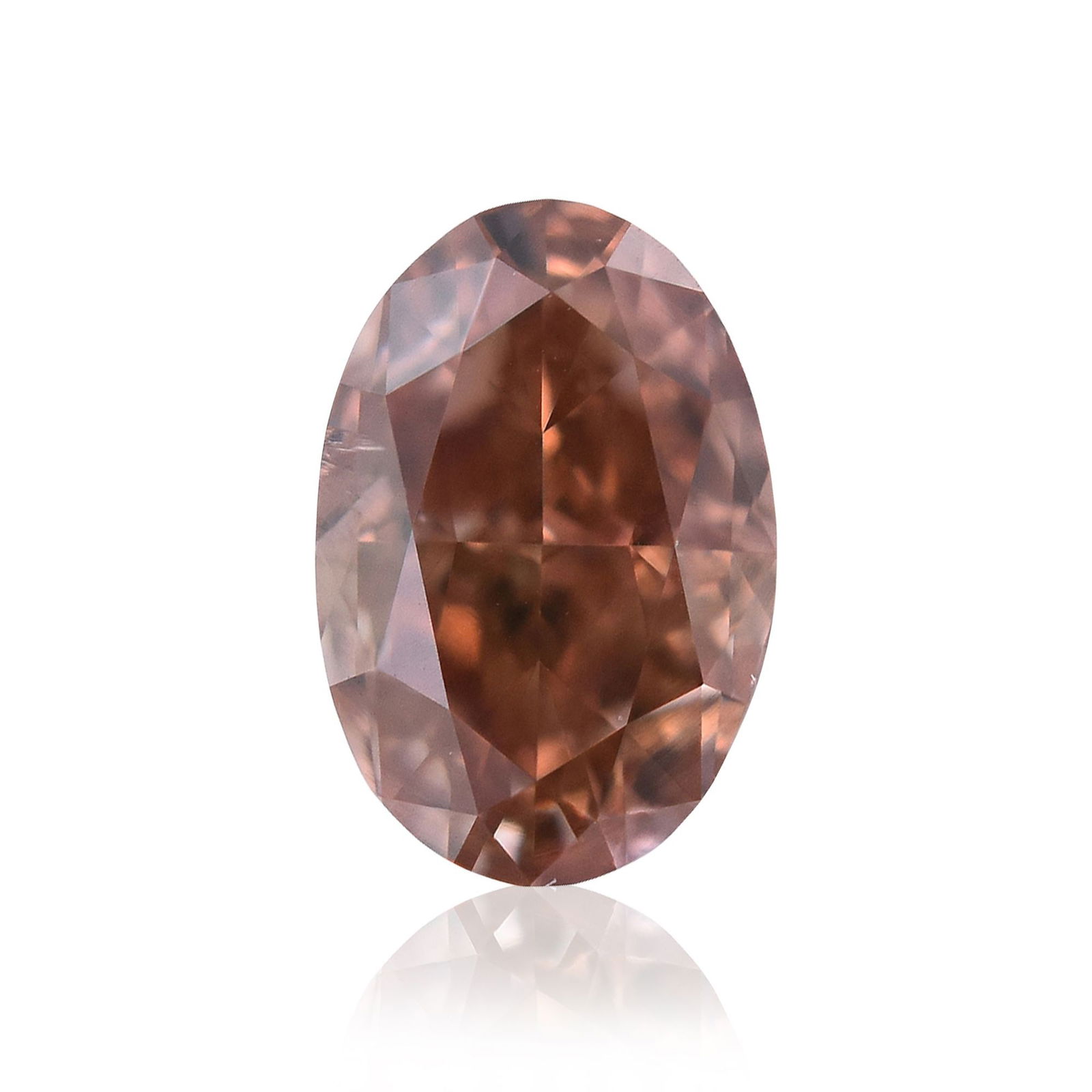 Loose Diamond - OVAL 0.33ct Fancy Deep Brown Pink I1: Loose Diamond - OVAL 0.33ct Fancy Deep Brown Pink I1 Source: Natural Shape: OVAL Carats: 0.33 Color: Fancy Deep Brown Pink Certification: GIA Video: