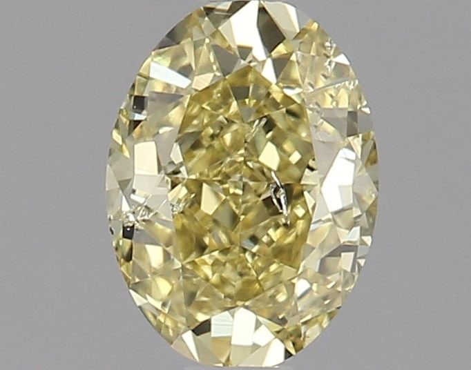 Loose Diamond - OVAL 0.6ct Fancy Intense Yellow I1: Loose Diamond - OVAL 0.6ct Fancy Intense Yellow I1 Source: Natural Shape: OVAL Carats: 0.6 Color: Fancy Intense Yellow Certification: GIA Video: