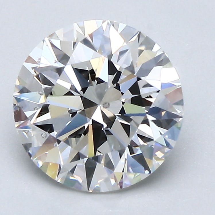 Loose Diamond - Round 2.25ct H SI2: Loose Diamond - Round 2.25ct H SI2 Source: Natural Mined Diamond Shape: Round Carats: 2.25 Color: H Clarity: SI2 Certification: GIA PLEASE NOTE: Framed, Large, or heavy items do not have shipping cost