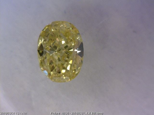 Loose Diamond - OVAL 0.72ct Yellow SI2 (1 of 1)