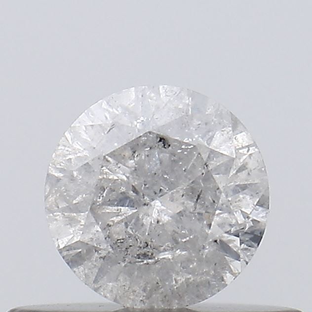 Loose Diamond - ROUND 0.35ct Salt and Pepper I3: Loose Diamond - ROUND 0.35ct Salt and Pepper I3 Source: Natural Shape: ROUND Carats: 0.35 Color: Salt and Pepper Certification: NONE Video: