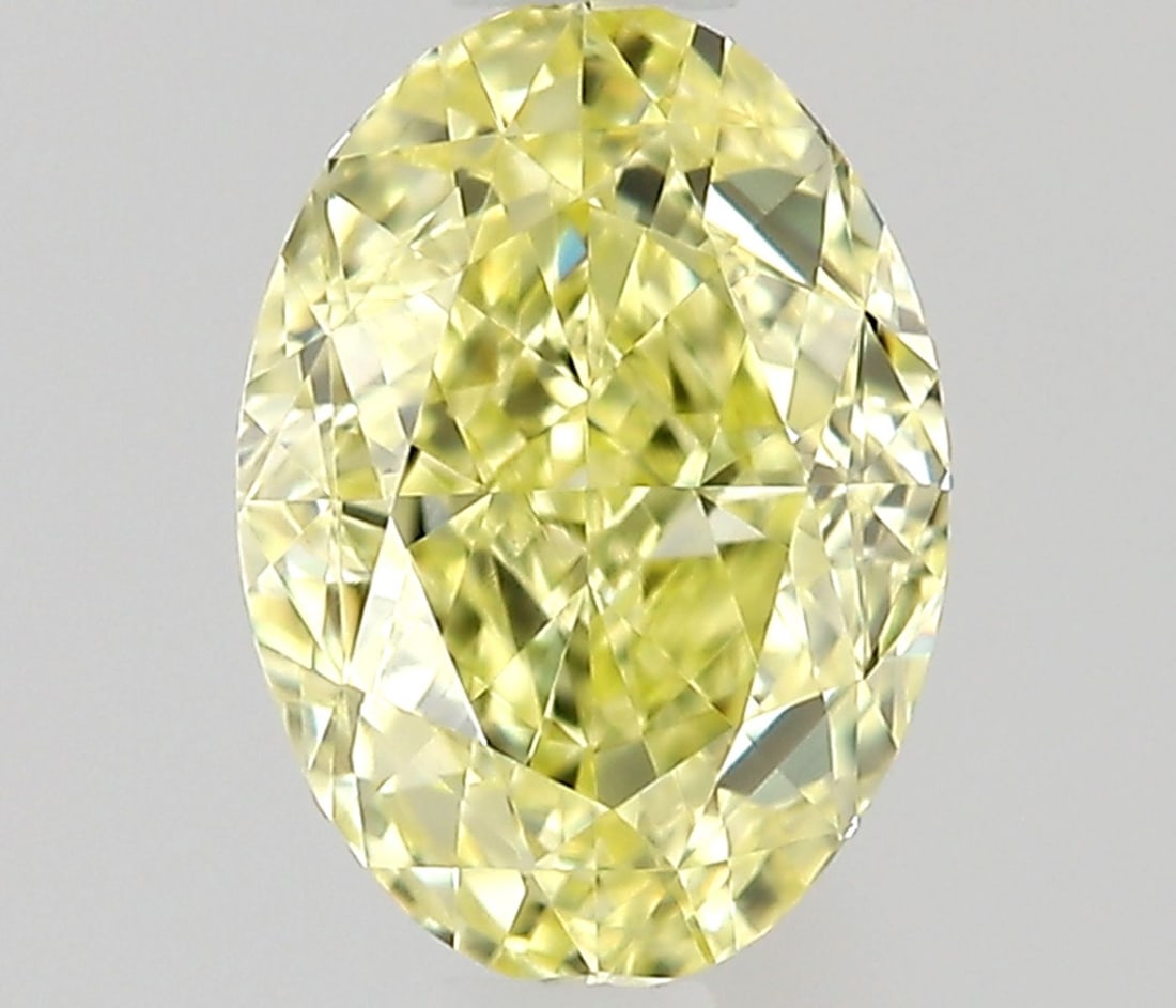 Loose Diamond - OVAL 0.33ct Fancy Yellow VS1: Loose Diamond - OVAL 0.33ct Fancy Yellow VS1 Source: Natural Shape: OVAL Carats: 0.33 Color: Fancy Yellow Certification: NONE Video: