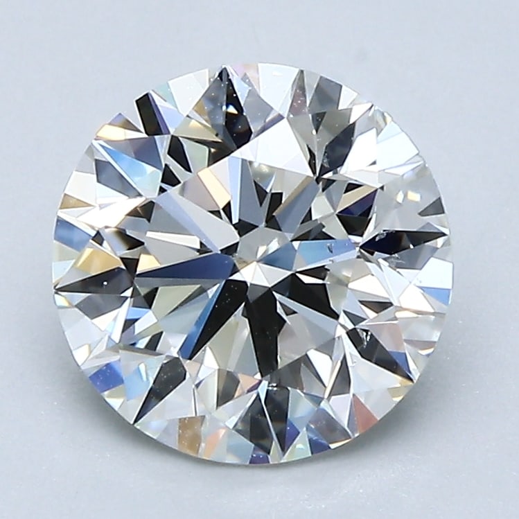 Loose Diamond - Round 2.06ct G VS2: Loose Diamond - Round 2.06ct G VS2 Source: Natural Mined Diamond Shape: Round Carats: 2.06 Color: G Clarity: VS2 Certification: GIA PLEASE NOTE: Framed, Large, or heavy items do not have shipping cost