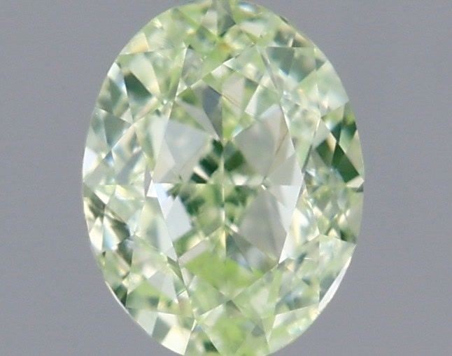 Loose Diamond - OVAL 0.5ct Fancy Green VS1: Loose Diamond - OVAL 0.5ct Fancy Green VS1 Source: Natural Shape: OVAL Carats: 0.5 Color: Fancy Green Certification: GIA Video: