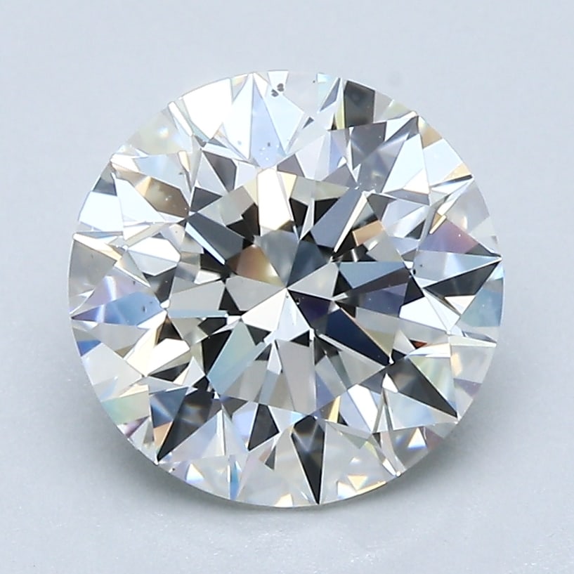 Loose Diamond - Round 2.5ct H VS2: Loose Diamond - Round 2.5ct H VS2 Source: Natural Mined Diamond Shape: Round Carats: 2.5 Color: H Clarity: VS2 Certification: GIA PLEASE NOTE: Framed, Large, or heavy items do not have shipping costs