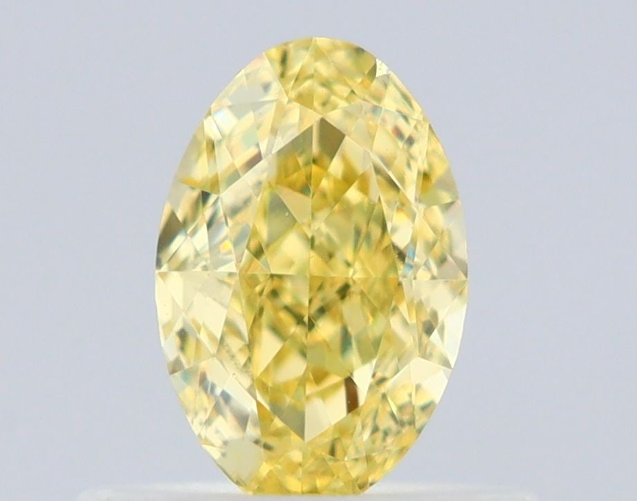 Loose Diamond - OVAL 0.51ct Fancy Intense Yellow VVS2: Loose Diamond - OVAL 0.51ct Fancy Intense Yellow VVS2 Source: Natural Shape: OVAL Carats: 0.51 Color: Fancy Intense Yellow Certification: GIA Video: