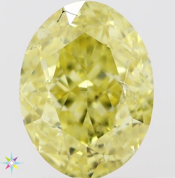 Loose Diamond - OVAL 1.0ct Fancy Intense Yellow SI2: Loose Diamond - OVAL 1.0ct Fancy Intense Yellow SI2 Source: Natural Shape: OVAL Carats: 1.0 Color: Fancy Intense Yellow Certification: GIA Video: