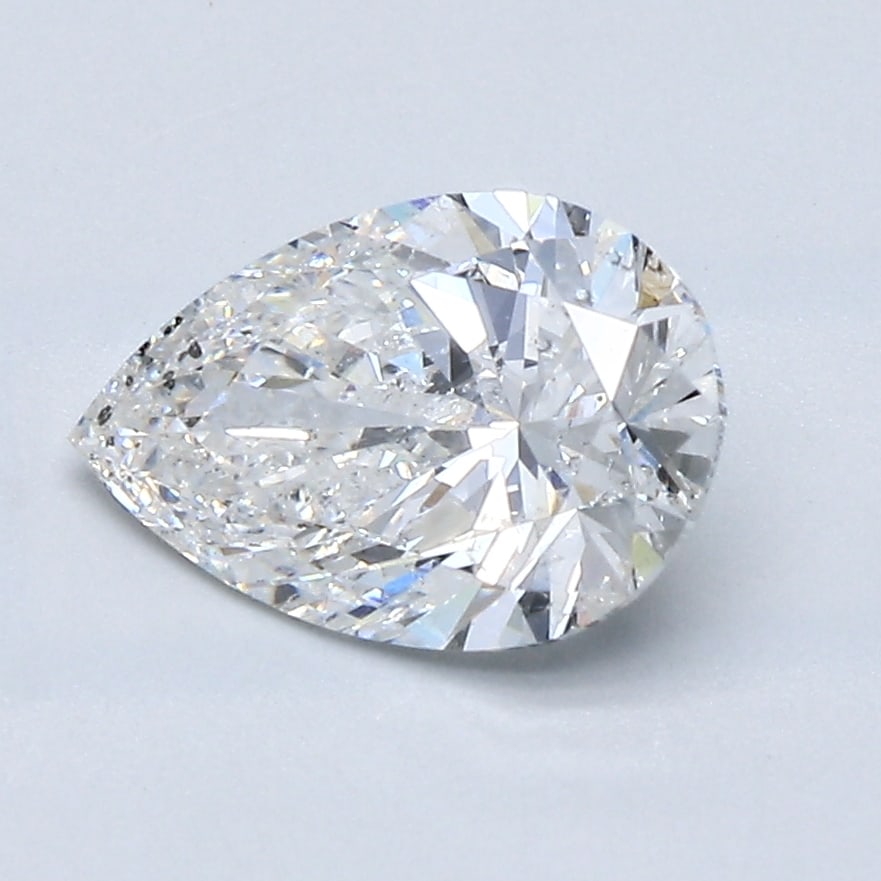 Loose Diamond - PEAR 1.5ct F SI2: Loose Diamond - PEAR 1.5ct F SI2 Source: Natural Mined Diamond Shape: PEAR Carats: 1.5 Color: F Clarity: SI2 Certification: GIA PLEASE NOTE: Framed, Large, or heavy items do not have shipping costs in