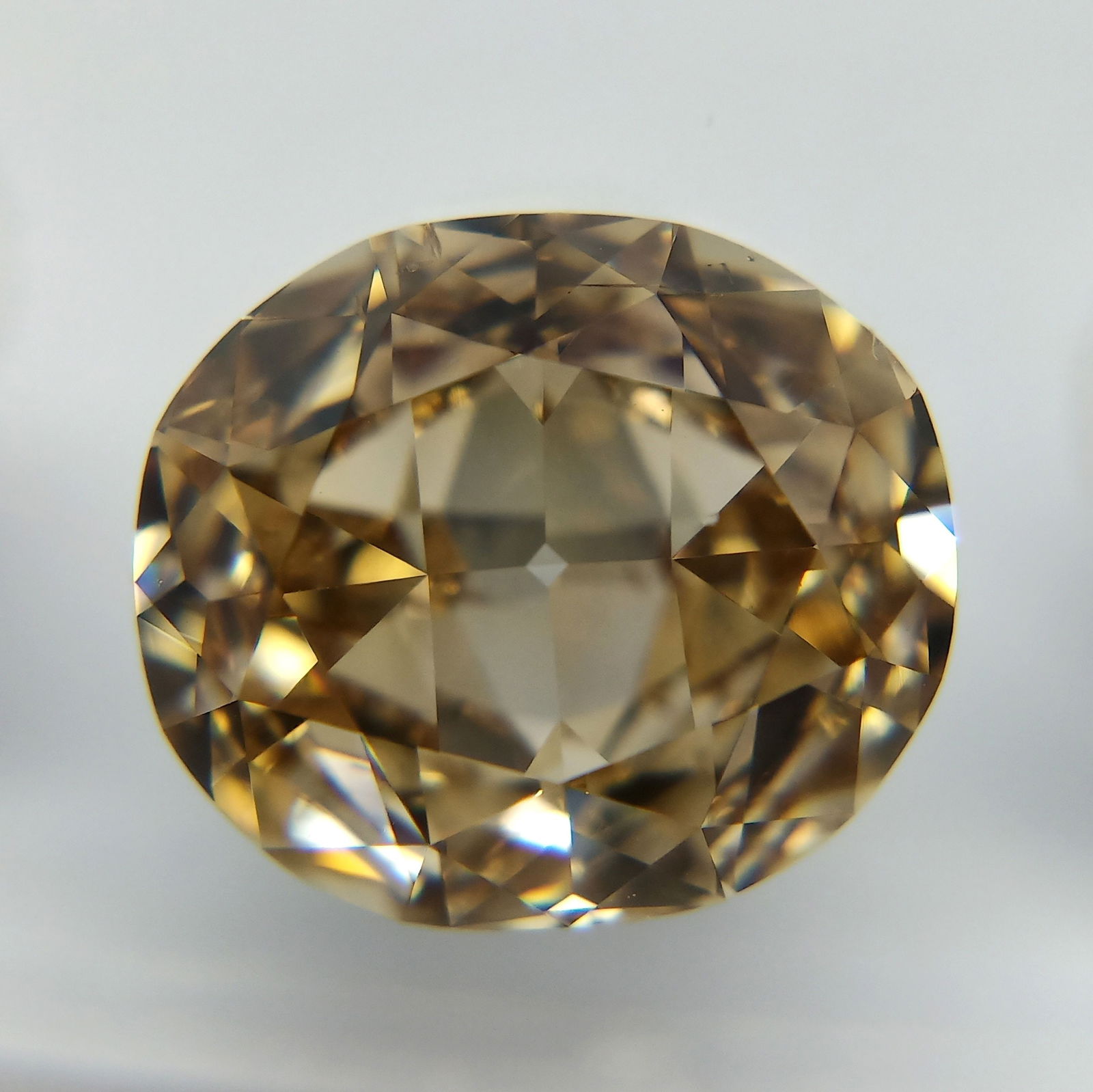 Loose Diamond - OVAL 3.38ct Fancy Yellow Brown Yellow SI1 (1 of 1)