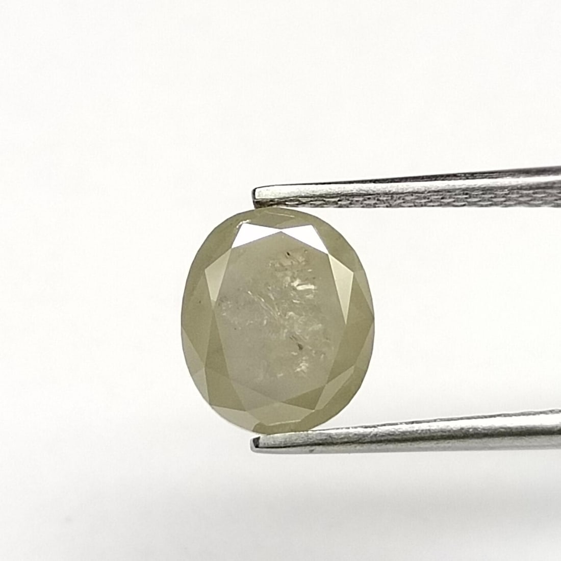 Loose Diamond - OVAL 1.39ct Fancy Salt and Pepper I3: Loose Diamond - OVAL 1.39ct Fancy Salt and Pepper I3 Source: Natural Shape: OVAL Carats: 1.39 Color: Fancy Salt and Pepper Certification: NONE PLEASE NOTE: Framed, Large, or heavy items do not have sh