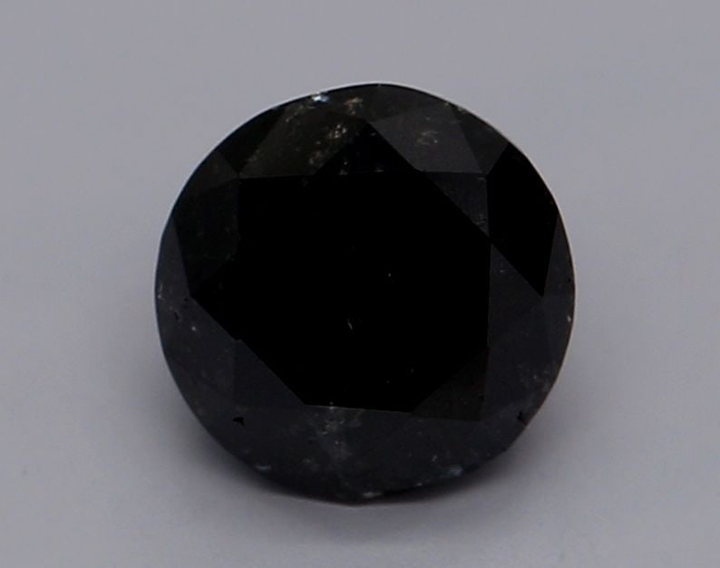 Loose Diamond - ROUND 0.88ct Fancy Black VVS2 (1 of 1)