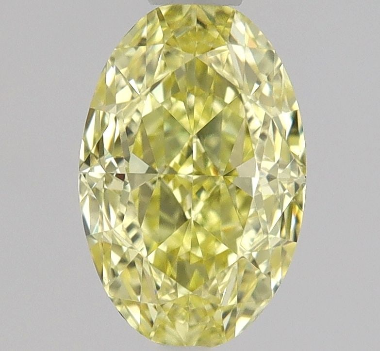 Loose Diamond - OVAL 0.6ct Fancy Intense Yellow VVS2: Loose Diamond - OVAL 0.6ct Fancy Intense Yellow VVS2 Source: Natural Shape: OVAL Carats: 0.6 Color: Fancy Intense Yellow Certification: GIA Video: