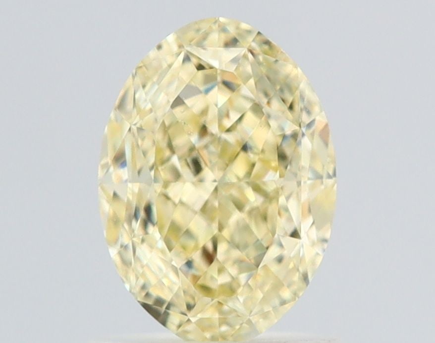 Loose Diamond - OVAL 1.31ct Fancy Light Yellow VS1: Loose Diamond - OVAL 1.31ct Fancy Light Yellow VS1 Source: Natural Shape: OVAL Carats: 1.31 Color: Fancy Light Yellow Certification: GIA Video: