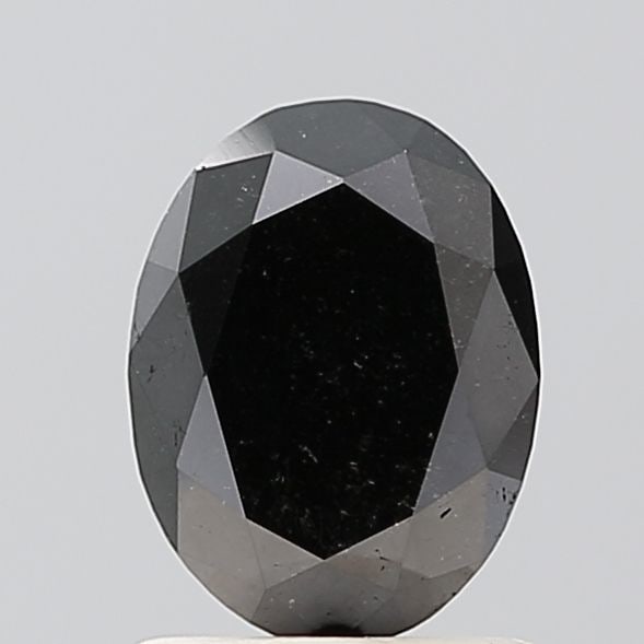 Loose Diamond - OVAL 1.16ct Black VVS2: Loose Diamond - OVAL 1.16ct Black VVS2 Source: Natural Shape: OVAL Carats: 1.16 Color: Black Certification: NONE Video: