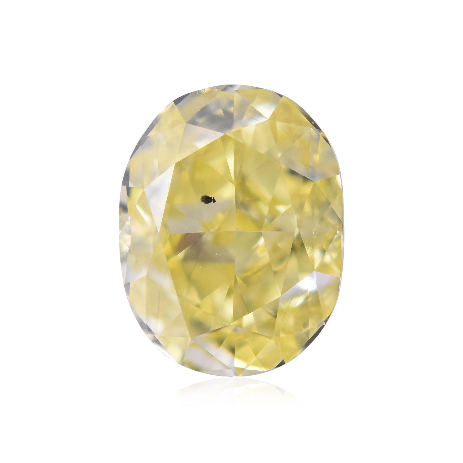 Loose Diamond - OVAL 1.09ct Fancy Intense Yellow SI1: Loose Diamond - OVAL 1.09ct Fancy Intense Yellow SI1 Source: Natural Shape: OVAL Carats: 1.09 Color: Fancy Intense Yellow Certification: GIA Video: