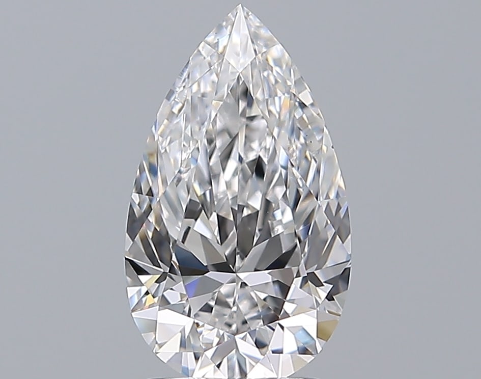Loose Diamond - PEAR 2ct D VS1: Loose Diamond - PEAR 2ct D VS1 Source: Natural Mined Diamond Shape: PEAR Carats: 2 Color: D Clarity: VS1 Certification: GIA PLEASE NOTE: Framed, Large, or heavy items do not have shipping costs includ