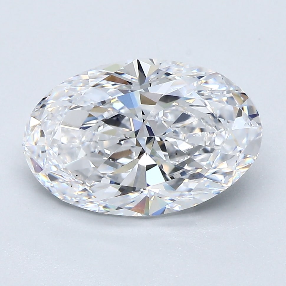 Loose Diamond - OVAL 2.7ct D VS2: Loose Diamond - OVAL 2.7ct D VS2 Source: Natural Mined Diamond Shape: OVAL Carats: 2.7 Color: D Clarity: VS2 Certification: GIA PLEASE NOTE: Framed, Large, or heavy items do not have shipping costs in