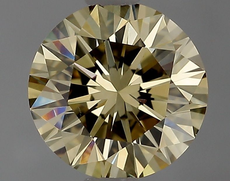 Loose Diamond - ROUND 0.81ct Fancy Light Brownish Yellow VS1: Loose Diamond - ROUND 0.81ct Fancy Light Brownish Yellow VS1 Source: Natural Shape: ROUND Carats: 0.81 Color: Fancy Light Brownish Yellow Certification: GIA Video: