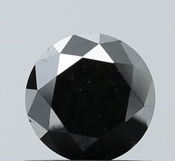 Loose Diamond - ROUND 0.81ct Fancy Black VVS2 (1 of 1)