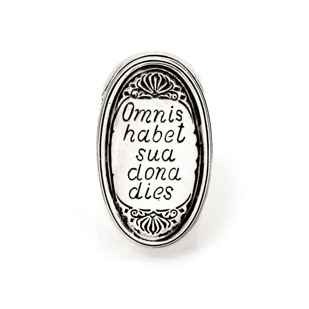 Konstantino Omnis Habet Sterling Silver Floral Ring Size 6: Konstantino Omnis Habet Sterling Silver Floral Ring Size 6 Presenting a striking ring from the Omnis Habet collection by Konstantino, this authentic piece is crafted from sterling silver. It features