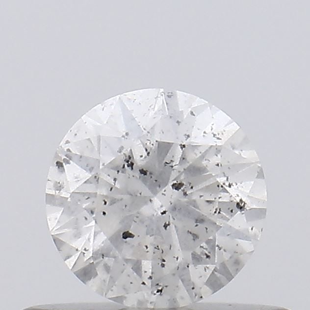 Loose Diamond - ROUND 0.4ct Salt and Pepper I3: Loose Diamond - ROUND 0.4ct Salt and Pepper I3 Source: Natural Shape: ROUND Carats: 0.4 Color: Salt and Pepper Certification: NONE Video: