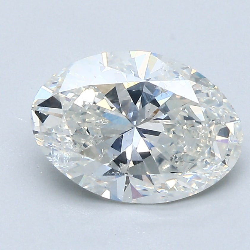 Loose Diamond - OVAL 2.01ct H SI2: Loose Diamond - OVAL 2.01ct H SI2 Source: Natural Mined Diamond Shape: OVAL Carats: 2.01 Color: H Clarity: SI2 Certification: GIA PLEASE NOTE: Framed, Large, or heavy items do not have shipping costs
