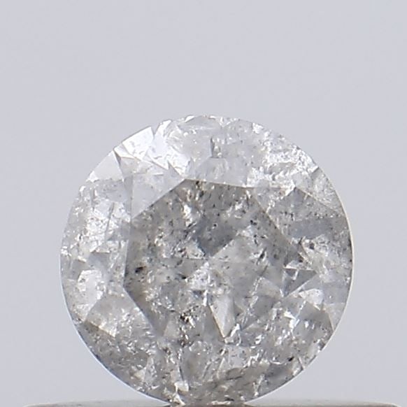 Loose Diamond - ROUND 0.31ct Salt and Pepper I3: Loose Diamond - ROUND 0.31ct Salt and Pepper I3 Source: Natural Shape: ROUND Carats: 0.31 Color: Salt and Pepper Certification: NONE Video: