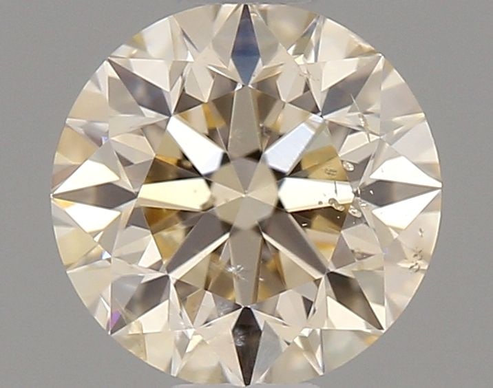 Loose Diamond - ROUND 0.5ct Light Orangey Yellow SI2: Loose Diamond - ROUND 0.5ct Light Orangey Yellow SI2 Source: Natural Shape: ROUND Carats: 0.5 Color: Light Orangey Yellow Certification: GIA Video: