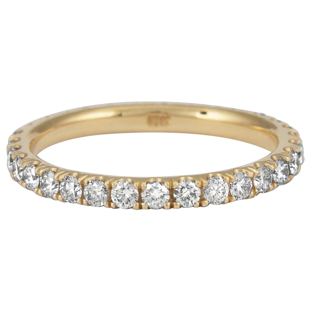 0.80ct Diamond Eternity Band 18k Rose Gold (1 of 4)