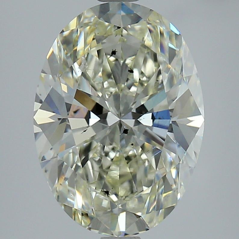 Loose Diamond - OVAL 5.01ct L SI2: Loose Diamond - OVAL 5.01ct L SI2 Source: Natural Mined Diamond Shape: OVAL Carats: 5.01 Color: L Clarity: SI2 Certification: GIA PLEASE NOTE: Framed, Large, or heavy items do not have shipping costs
