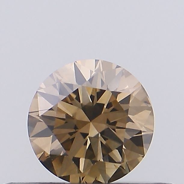 Loose Diamond - ROUND 0.23ct Fancy Brown VS2: Loose Diamond - ROUND 0.23ct Fancy Brown VS2 Source: Natural Shape: ROUND Carats: 0.23 Color: Fancy Brown Certification: NONE Video: