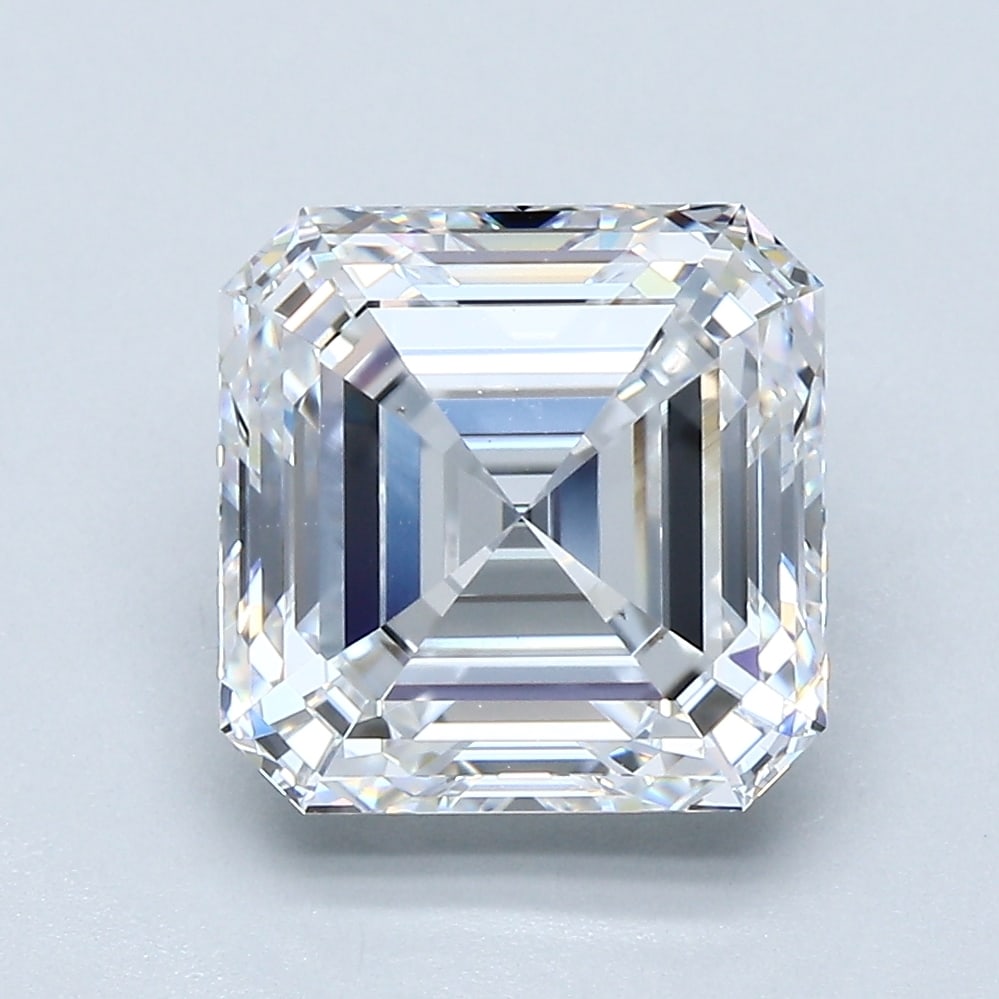 Loose Diamond - ASSCHER 3.51ct D VS2: Loose Diamond - ASSCHER 3.51ct D VS2 Source: Natural Mined Diamond Shape: ASSCHER Carats: 3.51 Color: D Clarity: VS2 Certification: GIA PLEASE NOTE: Framed, Large, or heavy items do not have shipping
