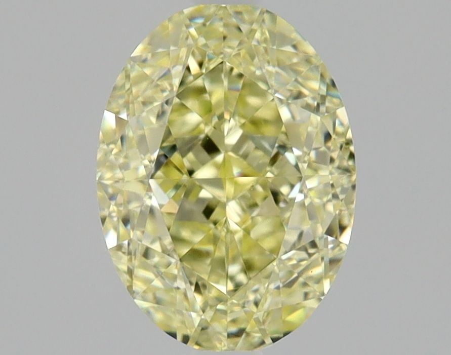 Loose Diamond - OVAL 1.25ct Fancy Light Yellow VS1: Loose Diamond - OVAL 1.25ct Fancy Light Yellow VS1 Source: Natural Shape: OVAL Carats: 1.25 Color: Fancy Light Yellow Certification: GIA Video: