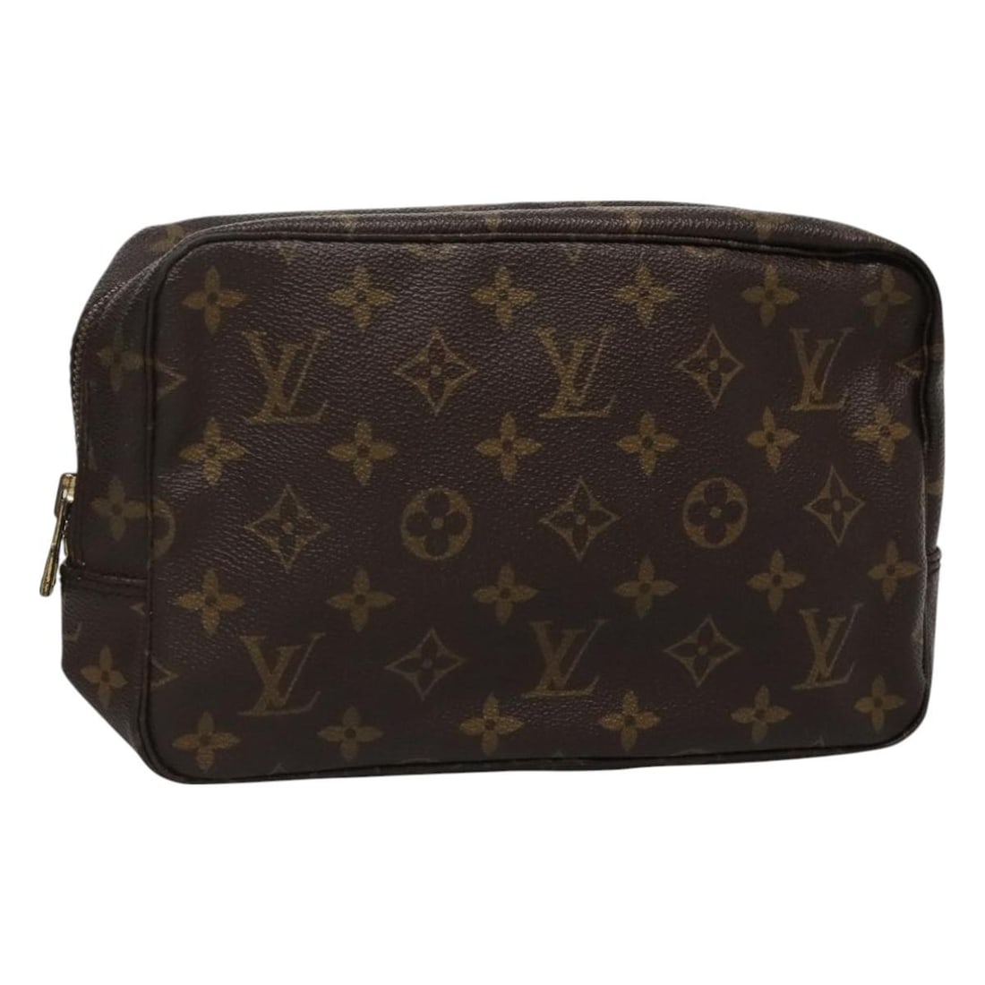 Brown Toiletry Case Louis Vuitton Trousse Pouch 23 x 15 x 5.5 (1 of 1)