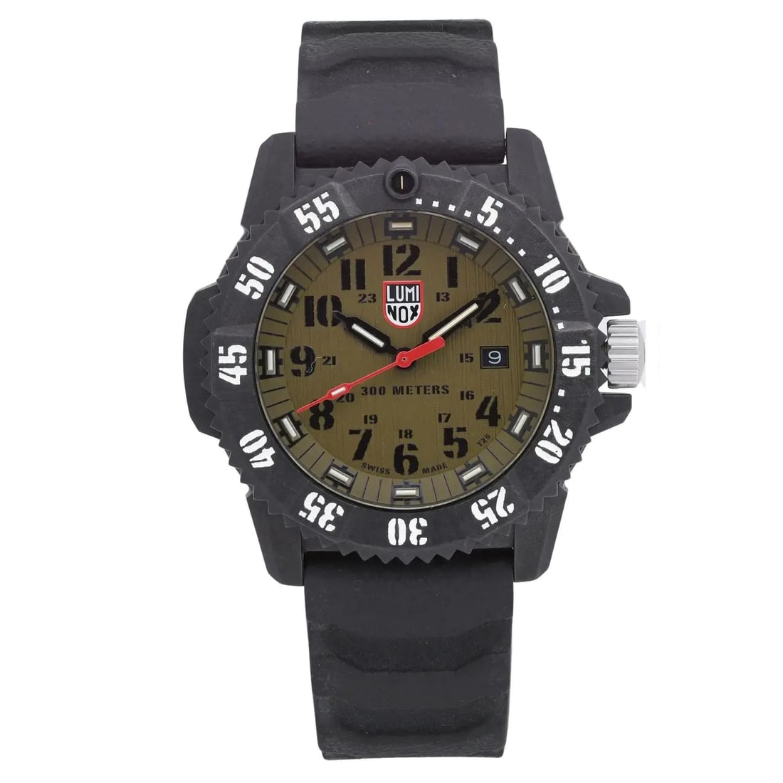 Luminox Master Carbon Seal 46mm Green Dial Diver Quartz Watch XS.3813 (1 of 3)