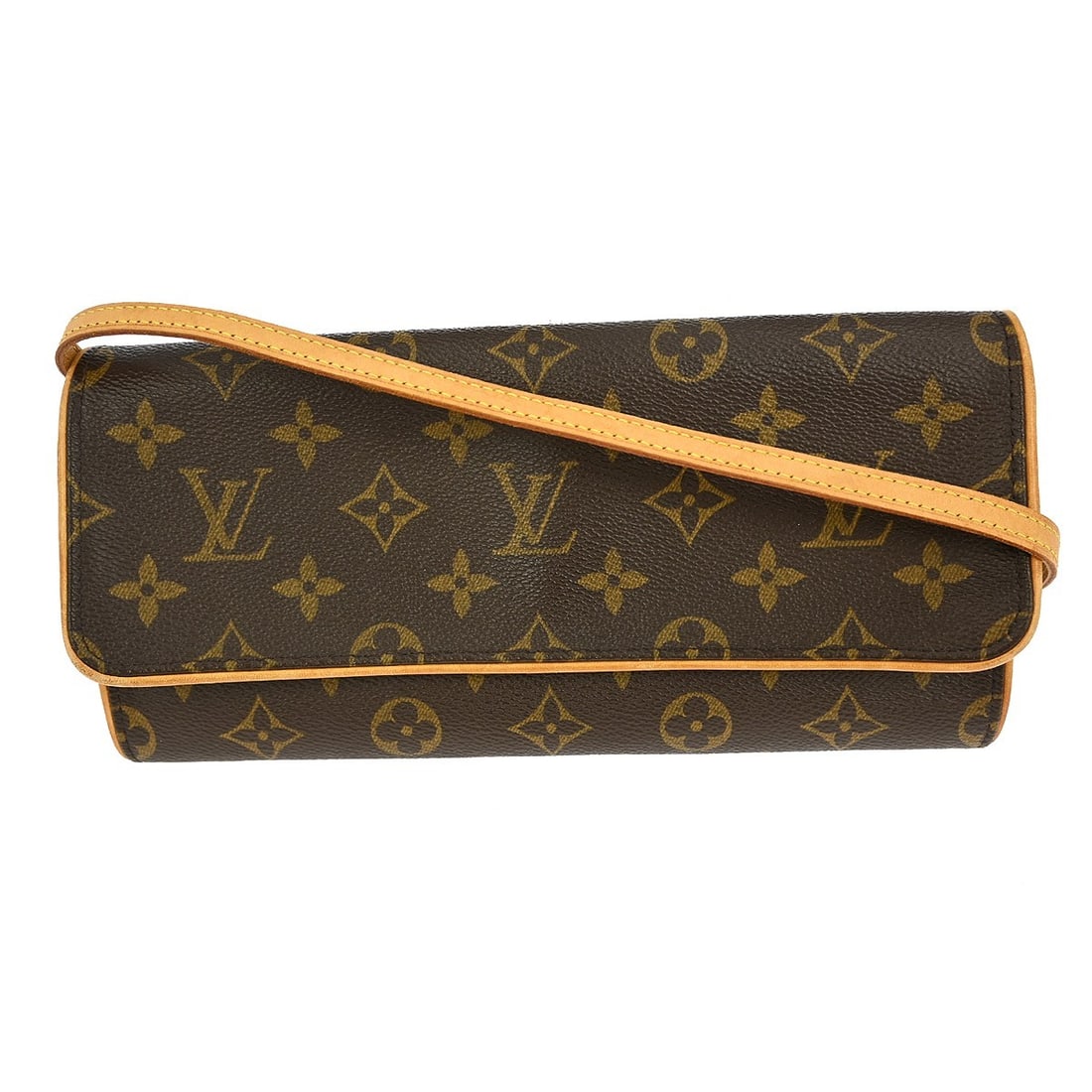 Louis Vuitton Pochette Twin GM Monogram Crossbody Bag M51852 (1 of 7)