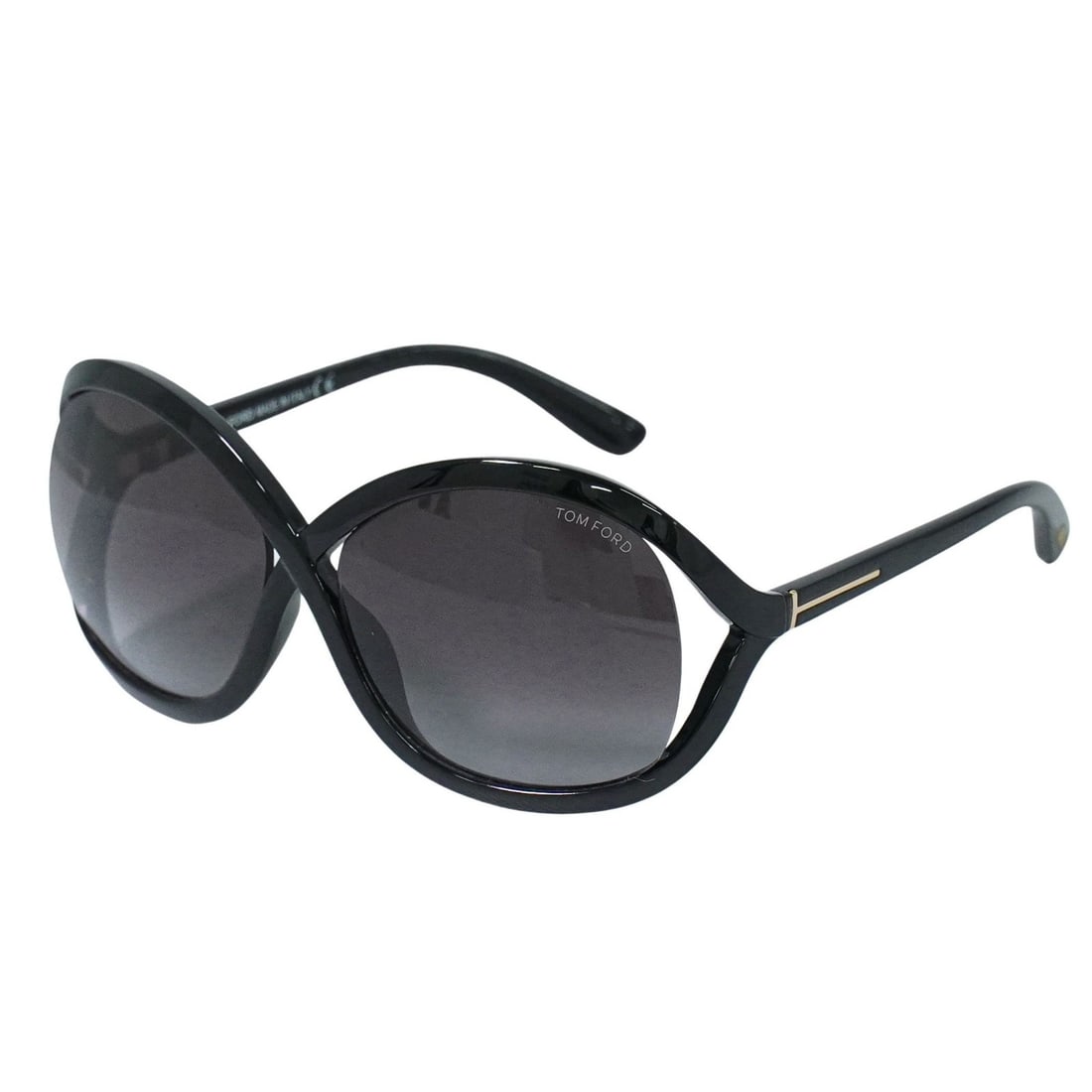 Bettina Black Gray Sunglasses by Tom Ford (1 of 1)