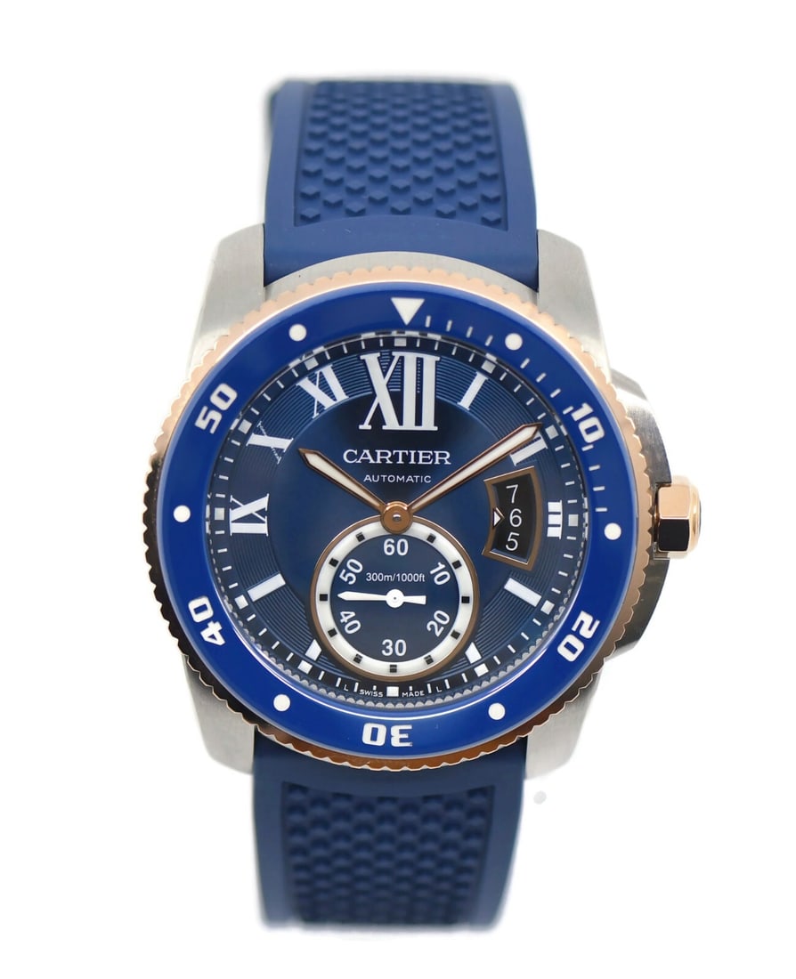 Cartier Calibre de Cartier 18K Stainless Steel Watch W2CA0009 with Box and Papers (1 of 5)