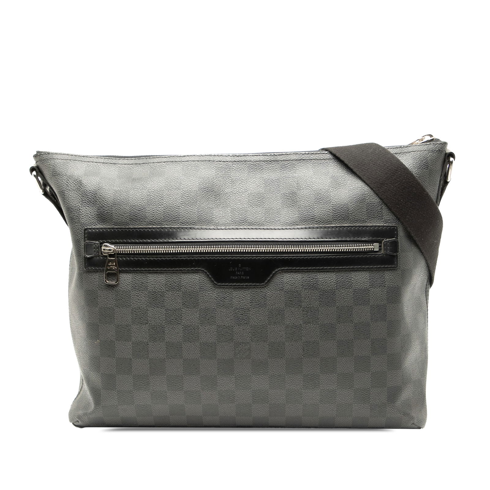 Louis Vuitton Damier Graphite Mick MM Bag Black Canvas (1 of 7)