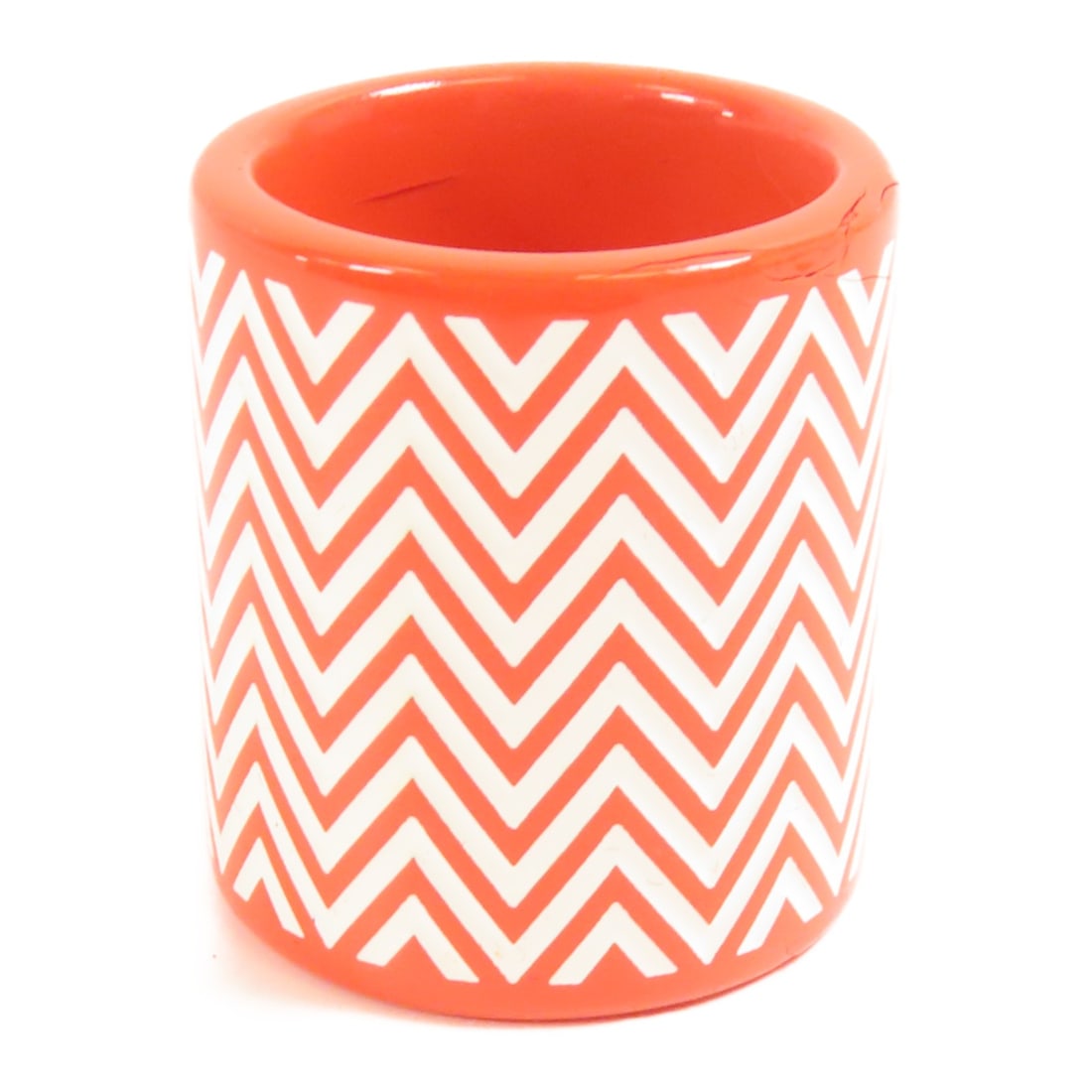 HERMES Red Metal Scarf Ring Chic Accessory (1 of 10)