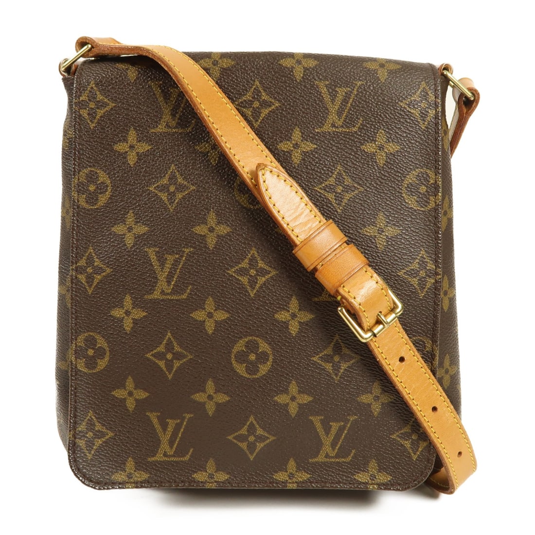 Louis Vuitton Musette Salsa Shoulder Bag M51258 Brown Monogram GHW (1 of 14)