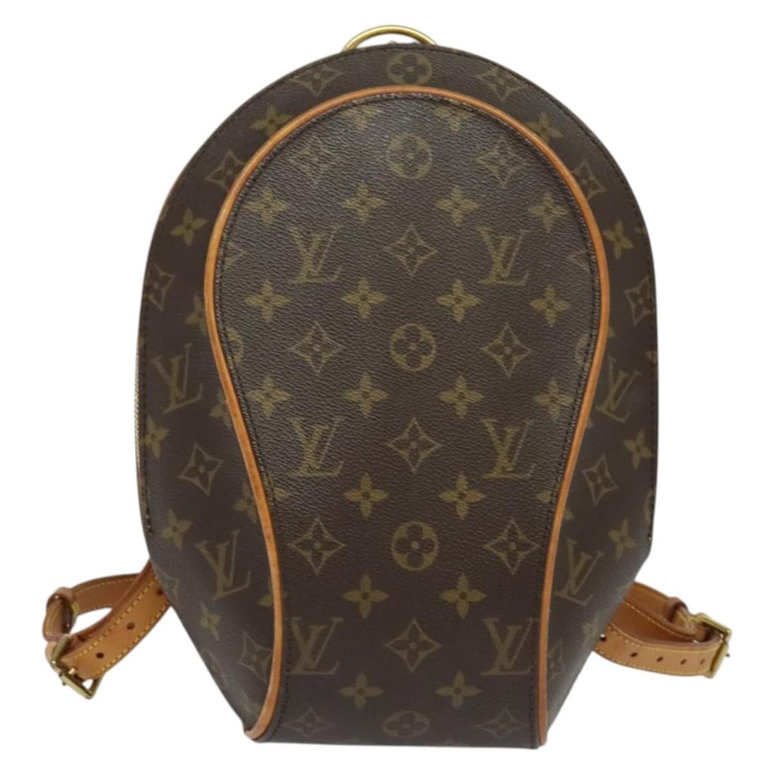 Louis Vuitton Ellipse Brown Monogram Leather Backpack Purse (1 of 2)