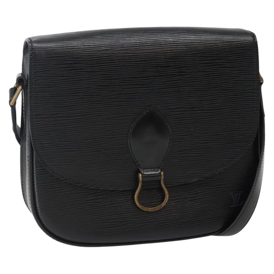 LOUIS VUITTON Epi Monogram Saint Cloud GM Shoulder Bag Black M52192 (1 of 18)