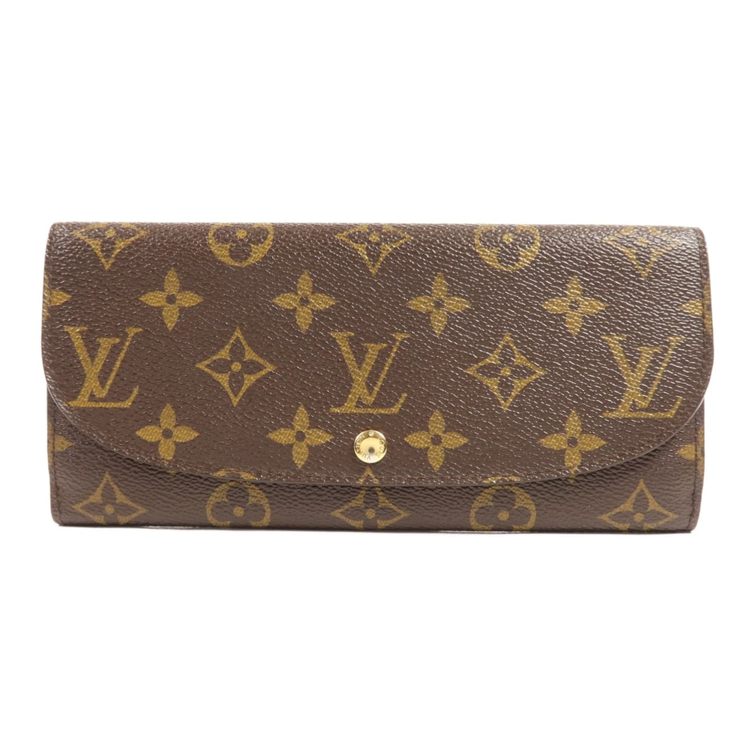 LOUIS VUITTON Monogram Long Wallet M60460 Brown GHW (1 of 14)