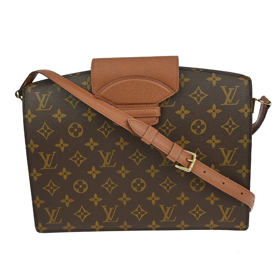 Louis Vuitton Kurcell Monogram Shoulder Bag M51375 Vintage: Louis Vuitton Kurcell Monogram Shoulder Bag M51375 Vintage This vintage Louis Vuitton Monogram Kurcell Shoulder Bag is a stylish accessory for casual occasions. Crafted from durable Monogram canvas in