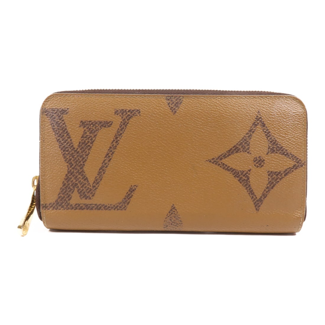 LOUIS VUITTON Monogram Giant Reverse Brown Zippy Wallet M69353 GHW (1 of 18)